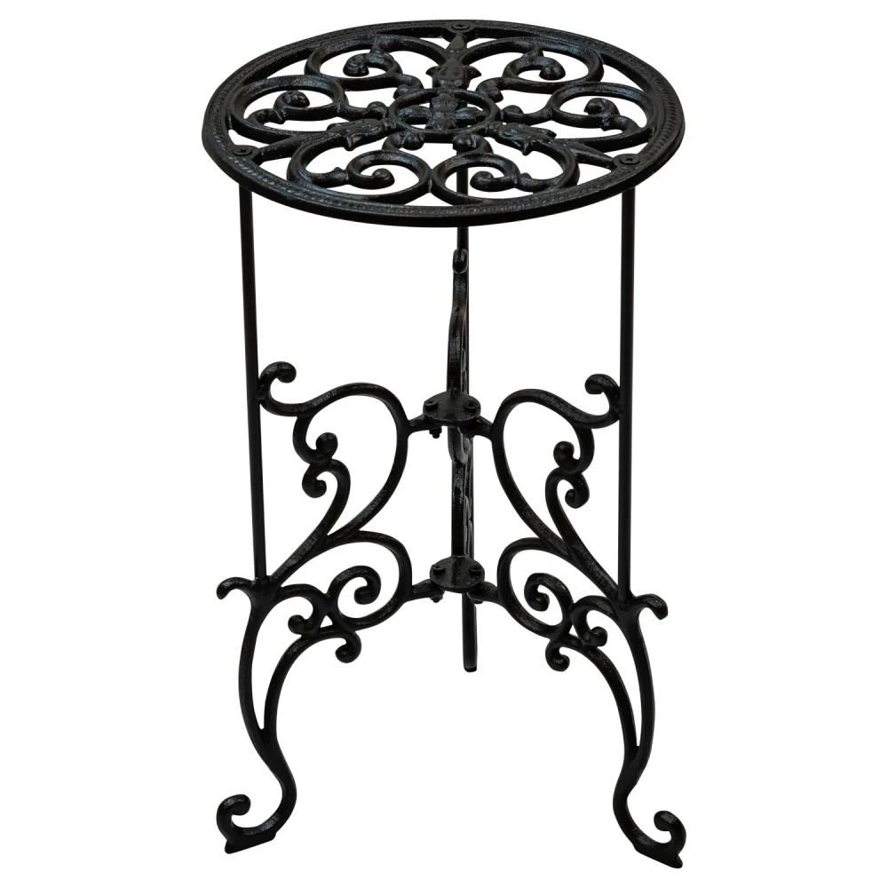 Woodside Heavy Duty Cast Iron Indoor/Outdoor Home/Garden Plant Pot Display Stand 7 Woodside Heavy Duty Cast Iron Indoor/Outdoor Home/Garden Plant Pot Display Stand - Image 5
