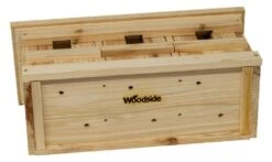 Woodside Wooden Nesting Wild Bird Box, Sparrow Colony Terrace, Removable Fronts -Outdoor Living Shop RXGV2QZXB3M
