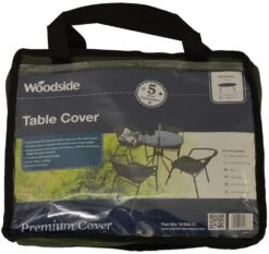 Woodside 4-6 Seater Green Waterproof Round Garden Patio Table Cover Furniture -Outdoor Living Shop RYSI40O3LJX