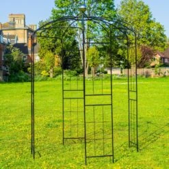 Woodside Santon Metal Garden Birdcage Pergola -Outdoor Living Shop SAWRCR4WUQM