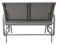 Woodside Stalham Grey 2 Seater Garden Glider Bench, Outdoor Rocking Swing Seat 10 Woodside Stalham Grey 2 Seater Garden Glider Bench, Outdoor Rocking Swing Seat -Outdoor Living Shop SDZ24YBQZL2