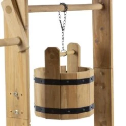 Woodside Wooden Ornamental Garden Plant/Flower Wishing Well Planter -Outdoor Living Shop TDY0LJKRLDX