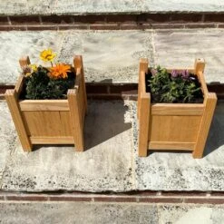 Woodside Aldeby Wooden Garden Planter/Flower Pot Container Box, Pack Of 2 10 Woodside Aldeby Wooden Garden Planter/Flower Pot Container Box, Pack Of 2 -Outdoor Living Shop TGXYM2P2ZPW