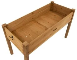 Woodside Raised Wooden Garden Bed Planter, Plants & Vegetable/Herb Box -Outdoor Living Shop TSWGOQV4WXY