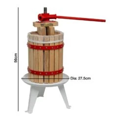 Woodside 6 Litre Fruit Press Apple Cider Grape Wine Making Tool -Outdoor Living Shop UCQXXO2GJ3P