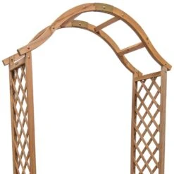 Woodside Keswick Wooden Trellis Garden Arch -Outdoor Living Shop UIWXZDSC4OO