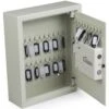 Hausen Wall Mounted 48 Key Electric Combination Lock Cabinet Safe -Outdoor Living Shop VBBVAUZYHWN