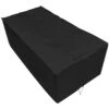 Oxbridge Black Large Table Waterproof Outdoor Garden Furniture Cover -Outdoor Living Shop VJHKGK10OHS