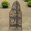 Woodside 3 Tier Cast Iron Indoor/Outdoor Heavy Duty Garden Plant & Flower Stand -Outdoor Living Shop VWE2JGEK4F4