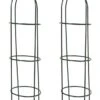 Woodside Irstead Metal Garden Obelisk, Steel Climbing Plant Support Cage, Pack Of 2 -Outdoor Living Shop XF2J1IIRMGE