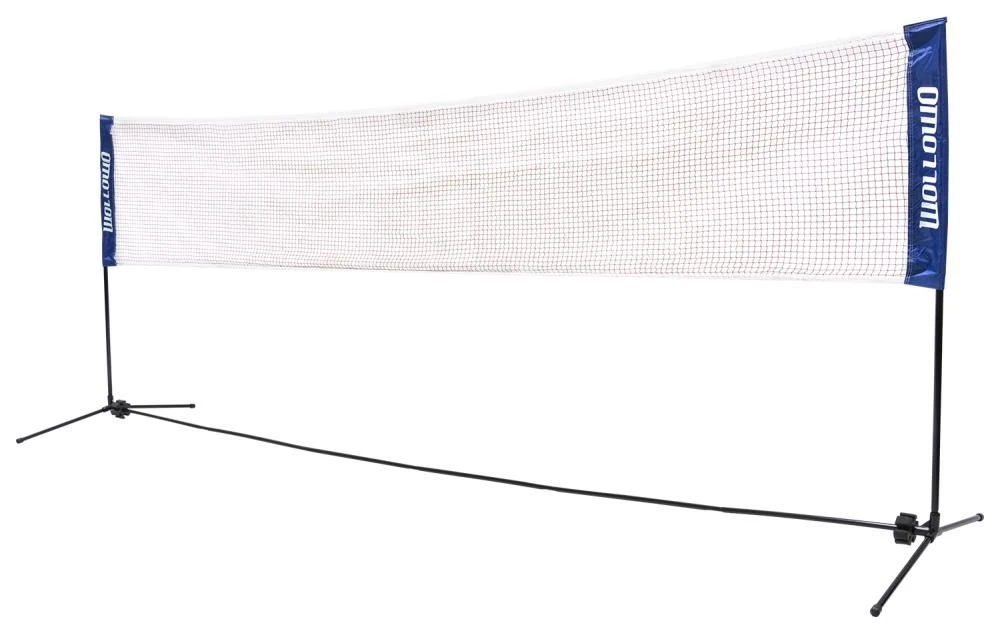 Wollowo 4m Foldable Portable Badminton Volleyball Net Frame Stand 4 Wollowo 4m Foldable Portable Badminton Volleyball Net Frame Stand - Image 2