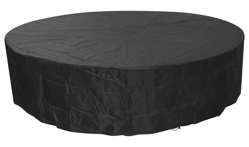 Woodside Black 8-10 Seater Round Garden Patio Furniture Set Cover Waterproof 3 Woodside Black 8-10 Seater Round Garden Patio Furniture Set Cover Waterproof