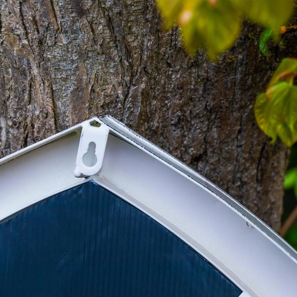 Woodside Truro XL Decorative Arched Outdoor Garden Mirror, W: 64cm X H: 117.5cm 11 Woodside Truro XL Decorative Arched Outdoor Garden Mirror, W: 64cm X H: 117.5cm - Image 9