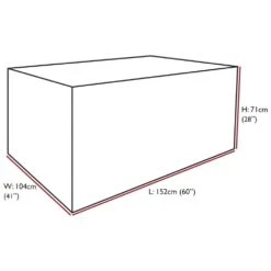 Oxbridge Small Table Waterproof Cover GREY 7 Oxbridge Small Table Waterproof Cover GREY -Outdoor Living Shop YIKJRSQNDXF