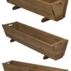 Woodside Sutton Wooden Garden Planter Plant/Flower Trough Container Box -Outdoor Living Shop YNRDRXBC1CJ