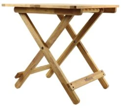 Woodside Belford Folding Walnut Wood Table -Outdoor Living Shop Z4ELQJPFMDS