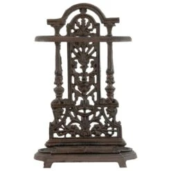 Woodside Ornate Vintage Cast Iron Umbrella/Walking Stick Stand 10 Woodside Ornate Vintage Cast Iron Umbrella/Walking Stick Stand -Outdoor Living Shop ZJUHWGB5RAA